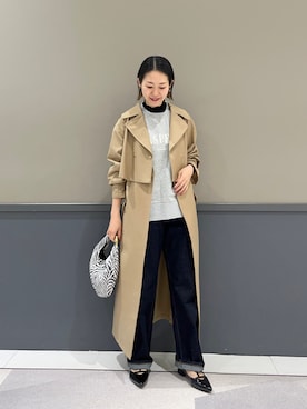 「T字ストラップ」｜k..さん（レディース・157cm）の春コーディネート