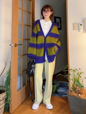 高千 真穂さん（レディース・165cm）の冬コーディネート