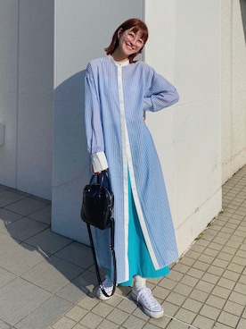 高千 真穂さん（レディース・165cm）の春コーディネート