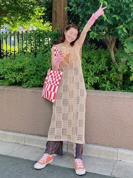 高千 真穂さん(レディース・165cm)の夏コーディネート
