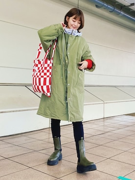 高千 真穂さん(レディース・165cm)の冬コーディネート
