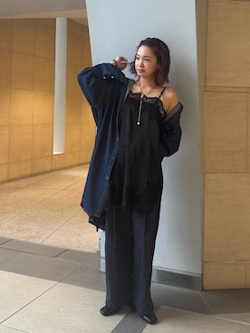 「Ungrid（アングリッド）のアイテム」を使った、あやさん（レディース・164cm）の夏コーディネート