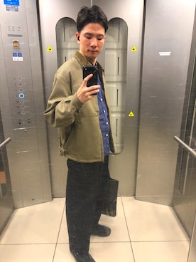 「Steven Alan（スティーブンアラン）のアイテム」を使った、ゆうさん（メンズ・168cm）の秋コーディネート