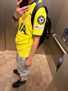 「アイテム（ジャージ）」を使った、ゆうさん（メンズ・168cm）の秋コーディネート