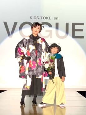 「アイテム（ワンピース/ドレス）」を使った、yamatotoayaneさん（キッズ・120cm）の秋コーディネート