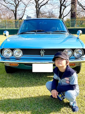 「アイテム（つなぎ/オールインワン）」を使った、yamatotoayaneさん（キッズ・120cm）の秋コーディネート