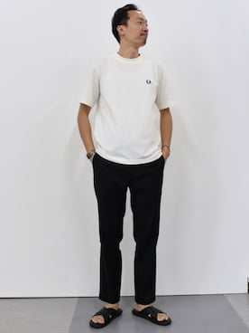 「SHIPS（シップス）のアイテム」を使った、瀬藤さん（メンズ・177cm）の夏コーディネート