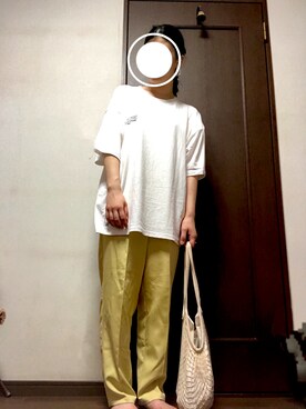 「L.H.P（エルエイチピー）のアイテム（サンダル）」を使った、saya.さん（レディース・160cm）の夏コーディネート