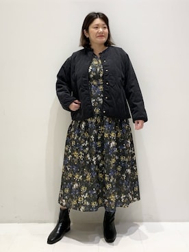みいちゃんさん（レディース・163cm）の冬コーディネート