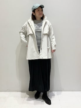 「grove（グローブ）のアイテム（帽子）」を使った、みいちゃんさん（レディース・163cm）の冬コーディネート