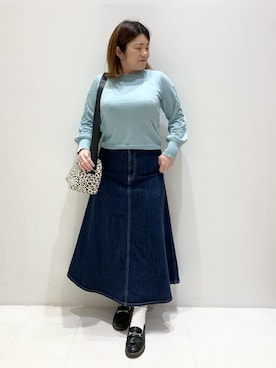 「SOMETHING（サムシング）のアイテム」を使った、みいちゃんさん（レディース・163cm）の春コーディネート