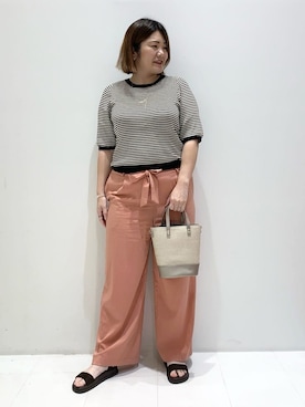 みいちゃんさん（レディース・163cm）の夏コーディネート