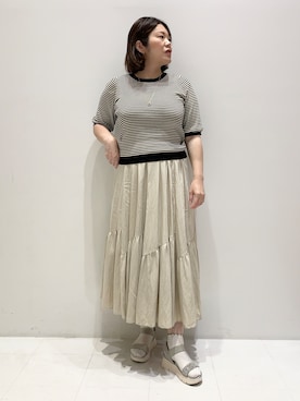 みいちゃんさん（レディース・163cm）の夏コーディネート