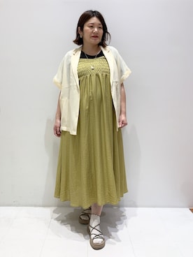 みいちゃんさん（レディース・163cm）の夏コーディネート