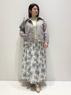 「THE SHOP TK （ザ ショップ ティーケー ）のアイテム」を使った、みいちゃんさん（レディース・163cm）の冬コーディネート