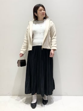 「grove（グローブ）のアイテム」を使った、みいちゃんさん（レディース・163cm）の春コーディネート