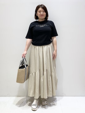 みいちゃんさん（レディース・163cm）の夏コーディネート