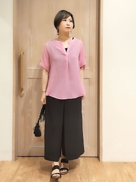 YUKIさん(レディース・156cm)の夏コーディネート