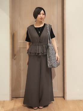 YUKIさん(レディース・156cm)の夏コーディネート