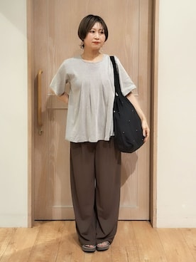 YUKIさん(レディース・156cm)の夏コーディネート