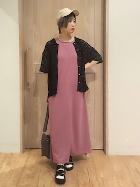 YUKIさん(レディース・156cm)の夏コーディネート
