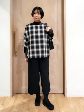YUKIさん（レディース・156cm）の秋コーディネート