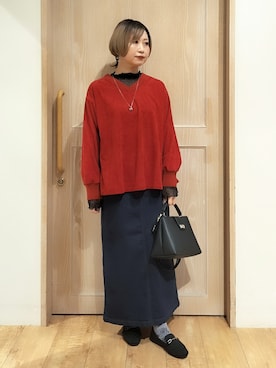 YUKIさん（レディース・156cm）の秋コーディネート