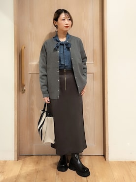 YUKIさん(レディース・156cm)の秋コーディネート