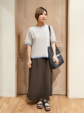 YUKIさん(レディース・156cm)の夏コーディネート