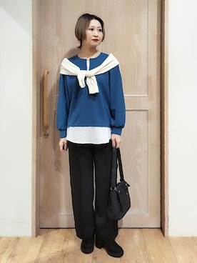 YUKIさん(レディース・156cm)の秋コーディネート