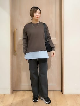 YUKIさん(レディース・156cm)の秋コーディネート
