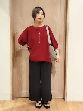 YUKIさん(レディース・156cm)の夏コーディネート