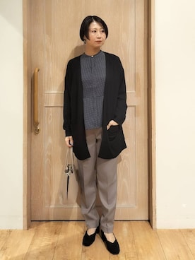YUKIさん(レディース・156cm)の秋コーディネート