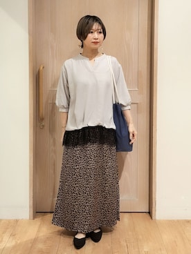 YUKIさん(レディース・156cm)の夏コーディネート