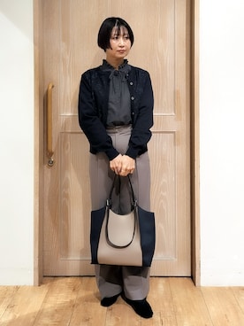 YUKIさん(レディース・156cm)の秋コーディネート