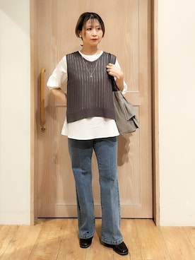 YUKIさん(レディース・156cm)の秋コーディネート