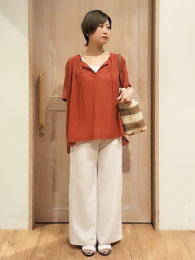 YUKIさん(レディース・156cm)の夏コーディネート