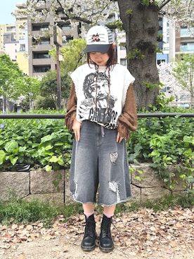 Neneさん（レディース・152cm）の春コーディネート