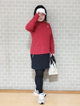 「adabat（アダバット）のアイテム」を使った、とみーさん（レディース・155cm）の秋コーディネート