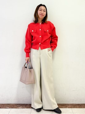 「HusHusH（ハッシュアッシュ）のアイテム」を使った、madokaさん（レディース・157cm）の冬コーディネート