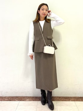 madokaさん（レディース・157cm）の秋コーディネート