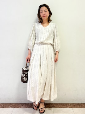 「SOUP（スープ）のアイテム」を使った、madokaさん（レディース・157cm）の春コーディネート