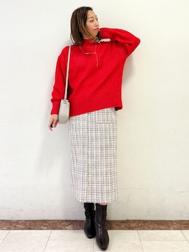 madokaさん（レディース・157cm）の冬コーディネート