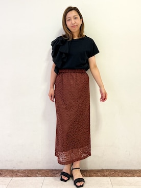 madokaさん（レディース・157cm）の夏コーディネート