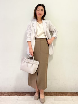 madokaさん(レディース・157cm)の春コーディネート