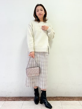 madokaさん（レディース・157cm）の冬コーディネート
