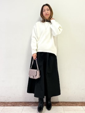 madokaさん（レディース・157cm）の冬コーディネート