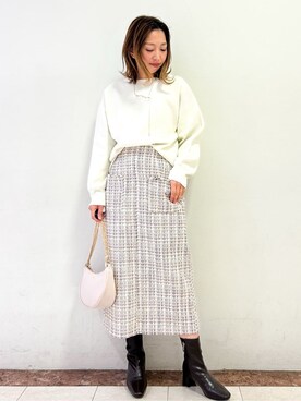 madokaさん（レディース・157cm）の冬コーディネート