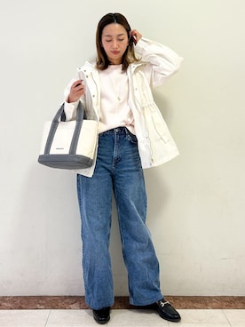 「UNTITLED（アンタイトル）のアイテム（ワンピース/ドレス）」を使った、madokaさん（レディース・157cm）の冬コーディネート