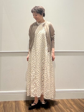 toshimiさん（レディース・157cm）の春コーディネート